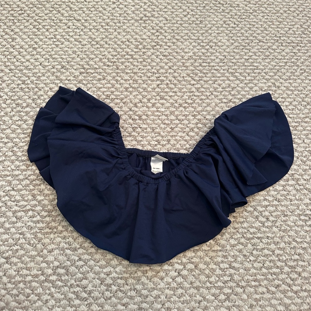 L Space off the shoulder bikini top